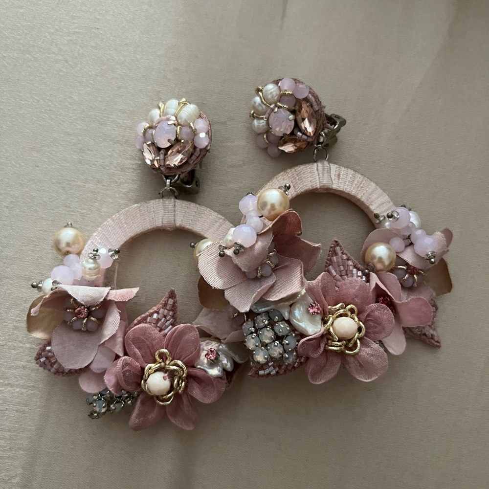 Deepa Gurnani Clip On Earrings